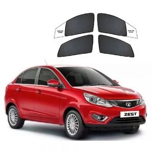 Premium  Fix type SunShade Curtain For Zest  - Black